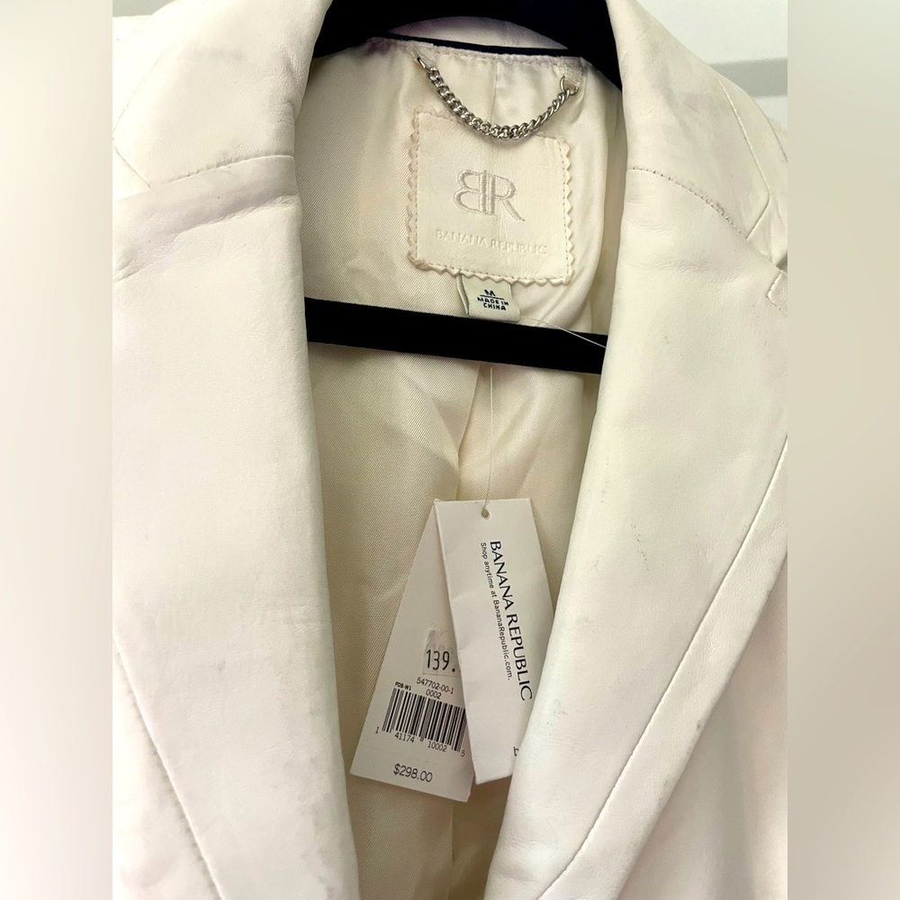 Leather Blazer